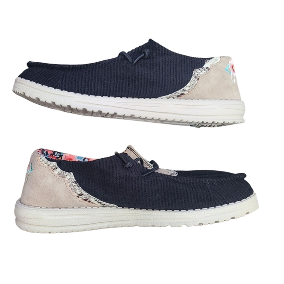 Hey Dude Ladies Wendy Rodeo Black Casual Shoes Size US 8 - Picture 8 of 9